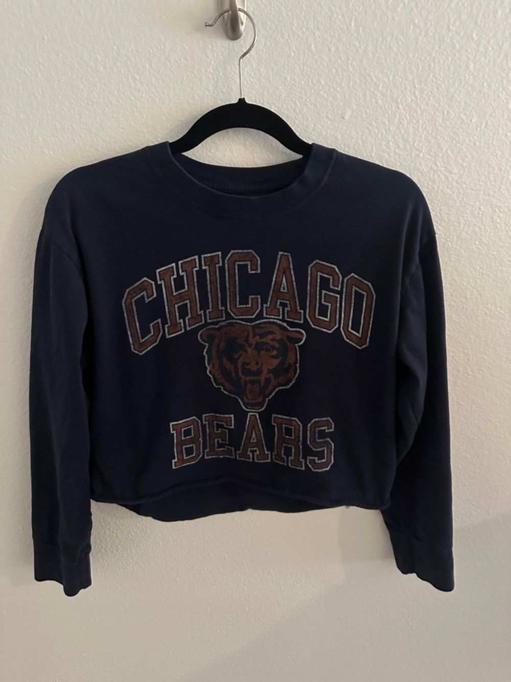 Abercrombie Chicago Bears Crop Shirt